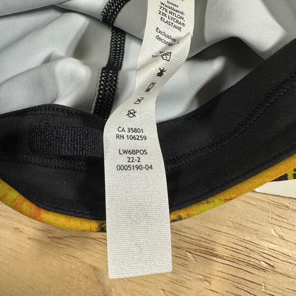 Lululemon Invigorate High-Rise Crop 17" Undertone Black Multi Women's Size 2 NWT - Picture 7 of 12